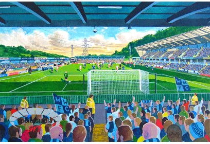 Adams Park Stadium Fine Art Canvas - Wycombe Wanderers FC